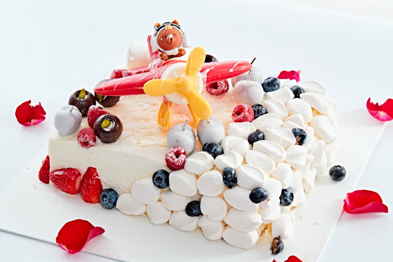 守护者乳脂鲜奶油儿童生日蛋糕