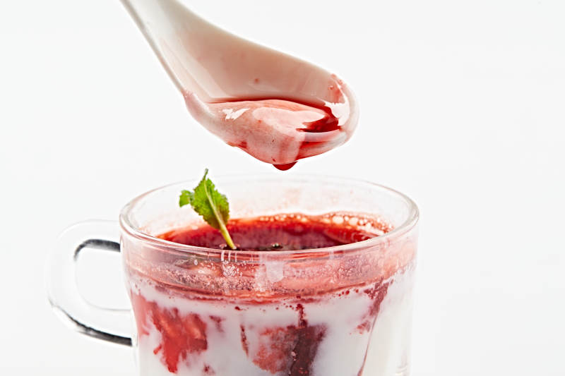 自制美味草原風味的多口味純醸老酸奶