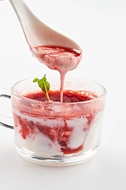 自制美味草原風味的多口味純醸老酸奶