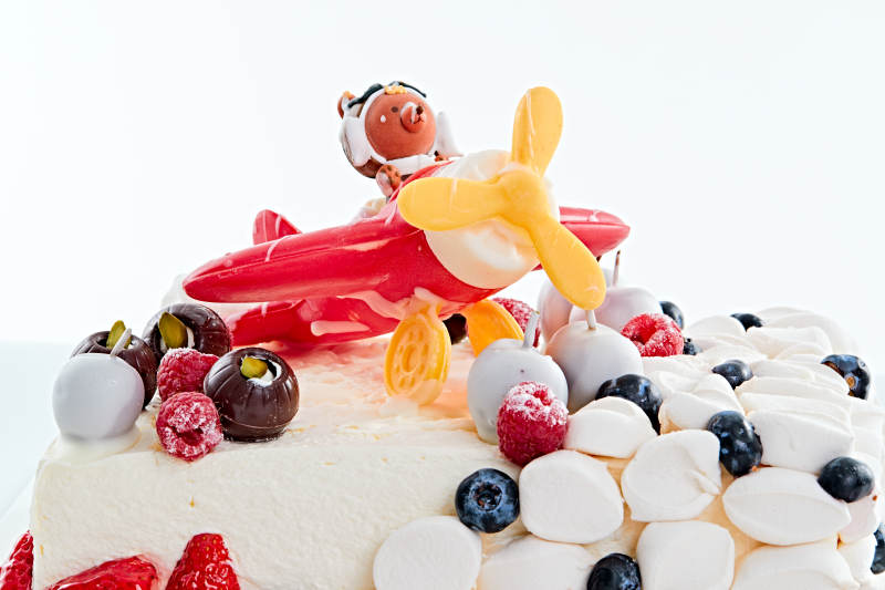 守护者乳脂鲜奶油儿童生日蛋糕