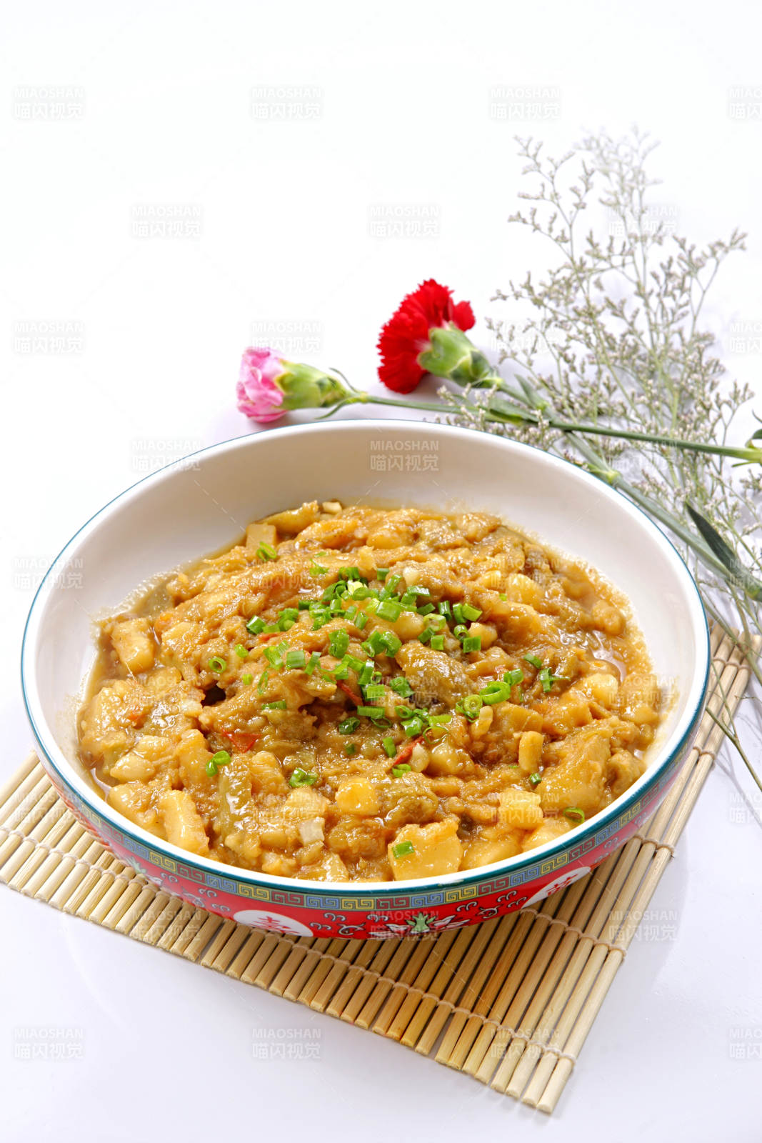 家常土豆豆角炖-摄影图