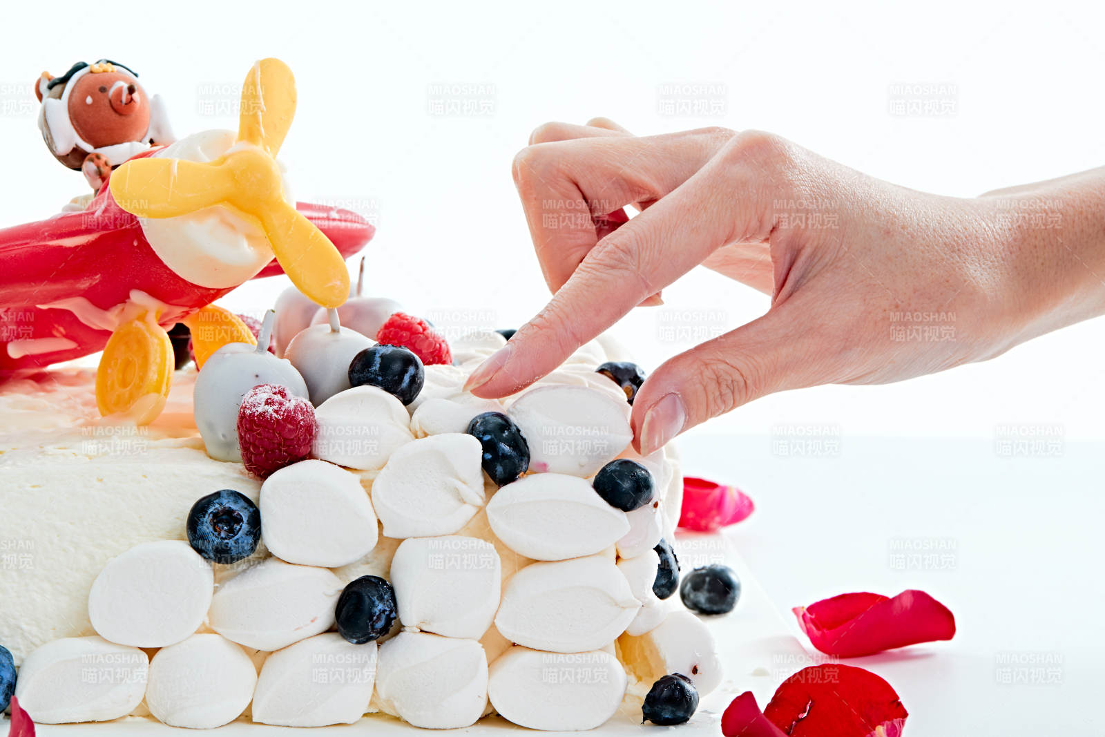 守護者乳脂鮮奶油兒童生日蛋糕