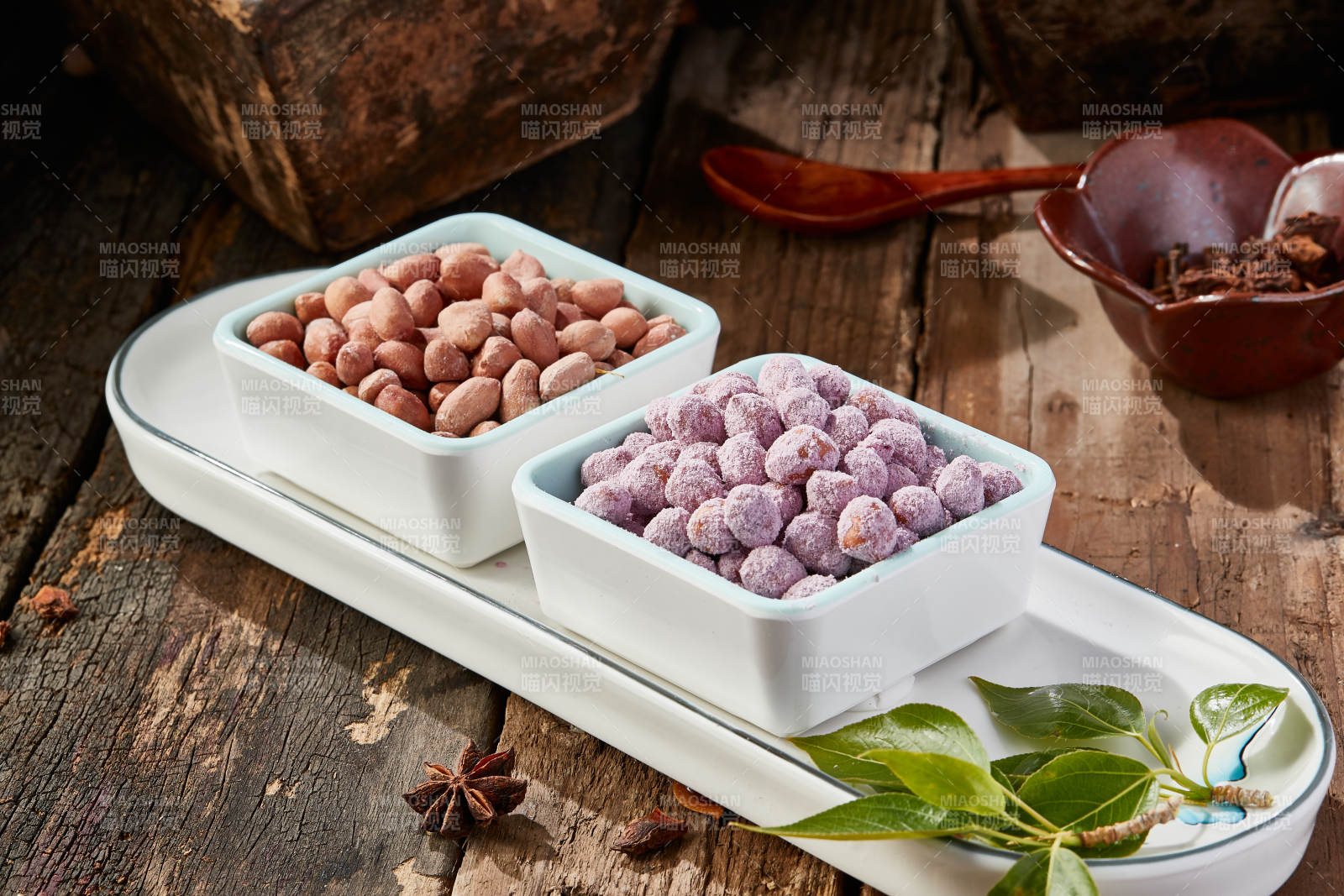 美味双色花生米