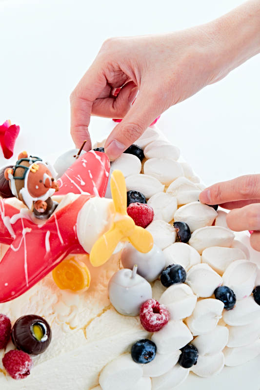 守护者乳脂鲜奶油儿童生日蛋糕