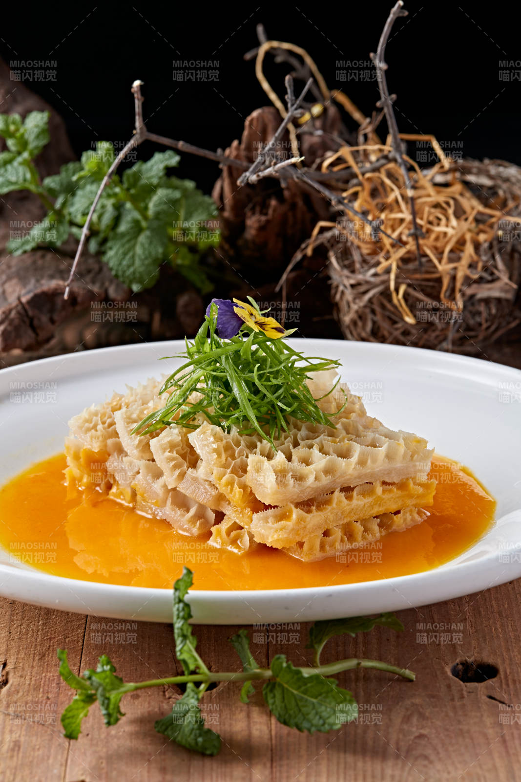 鸡汁金钱肚图片