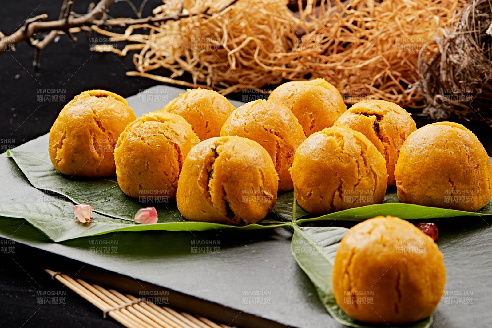 面豆馅开花黄馍馍