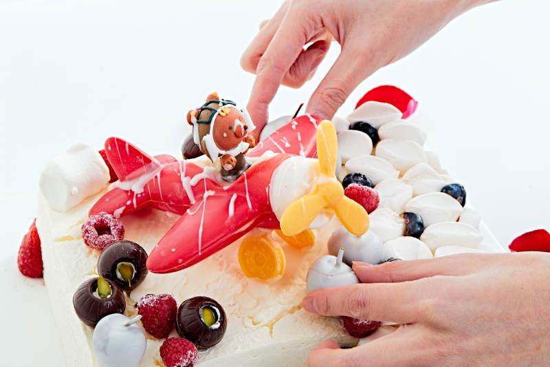 守护者乳脂鲜奶油儿童生日蛋糕