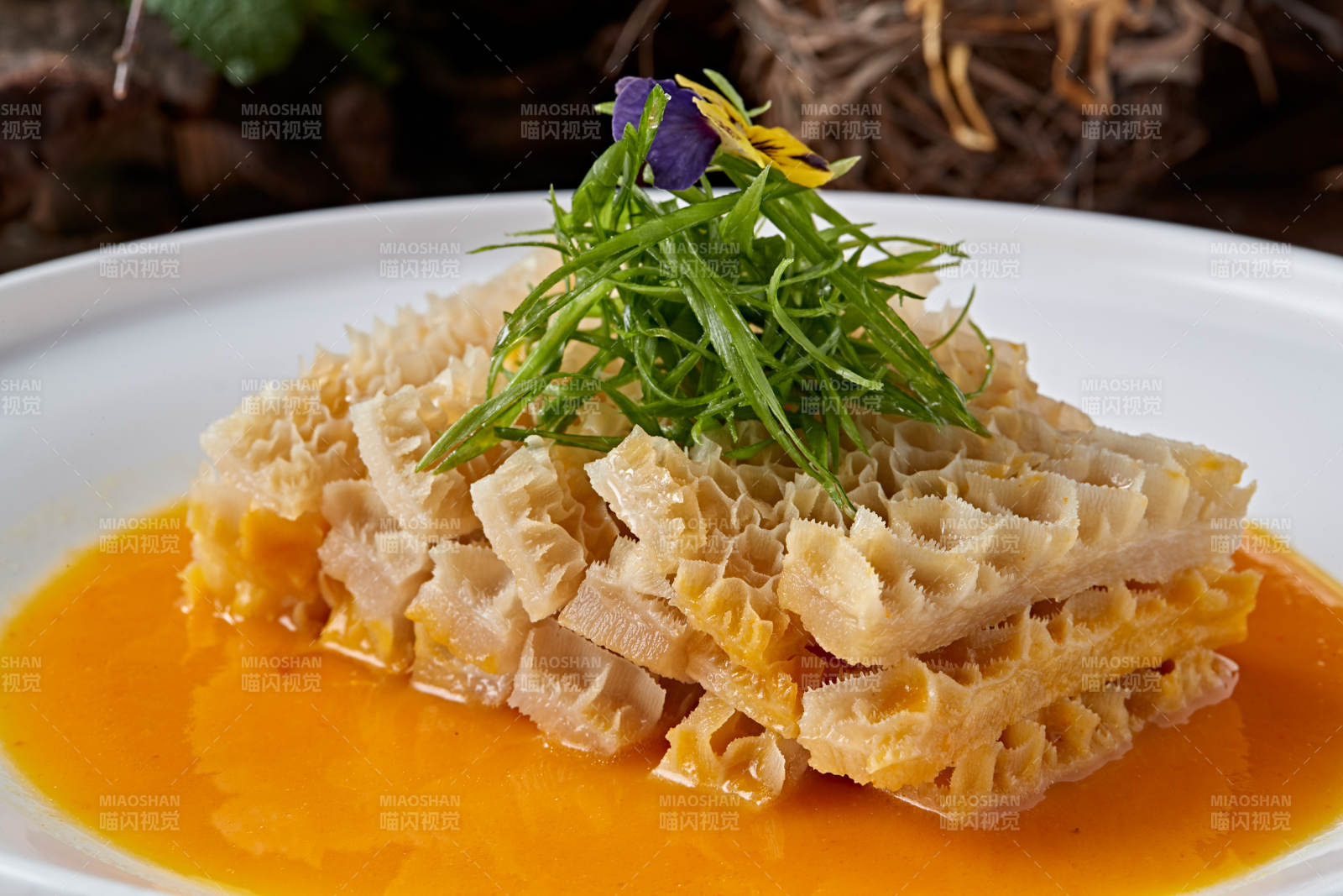 鸡汁金钱肚图片