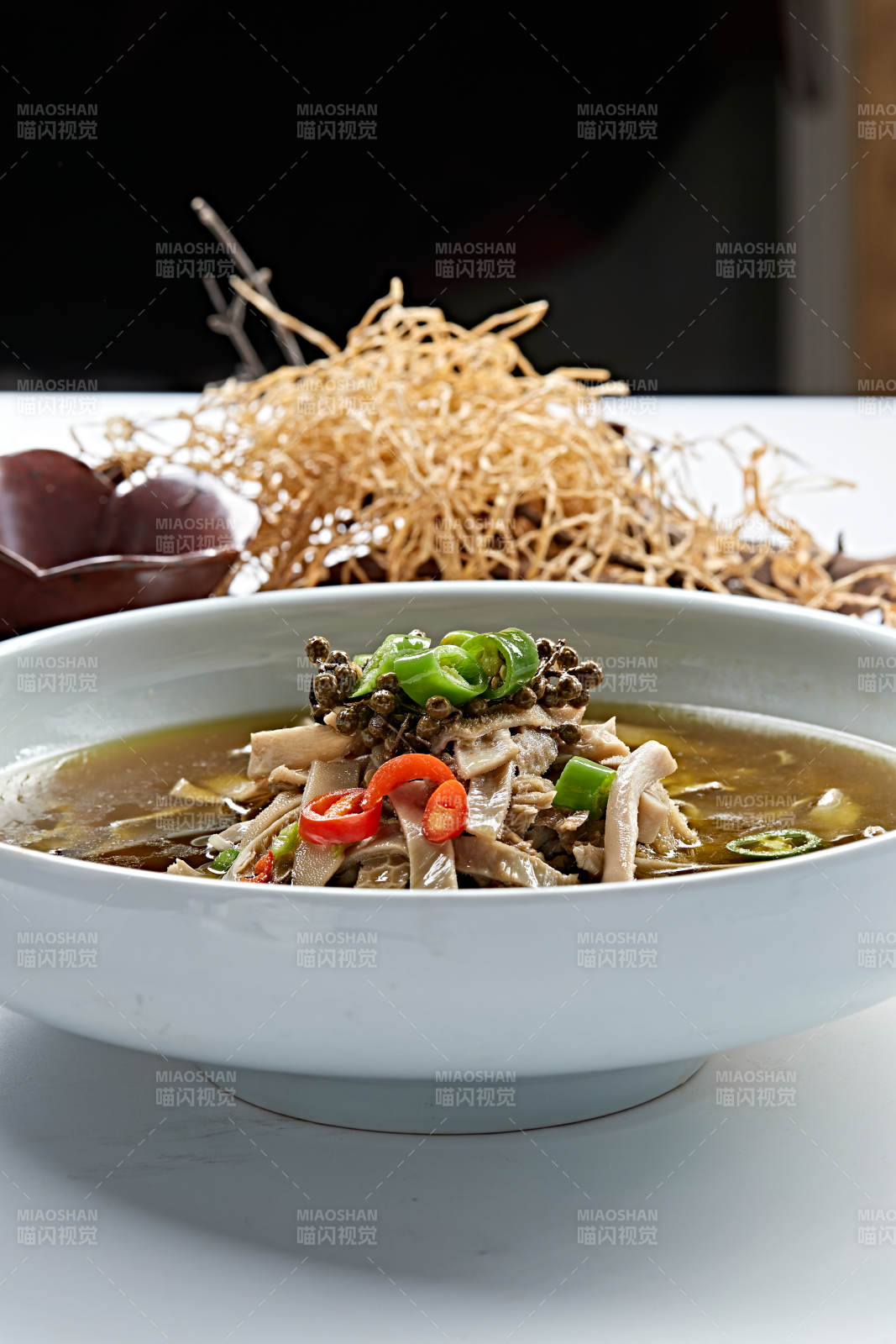 椒麻水煮猪肚丝