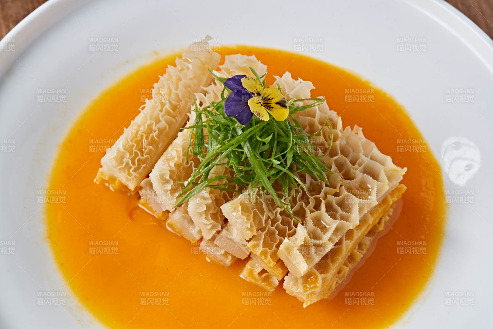 鸡汁金钱肚图片