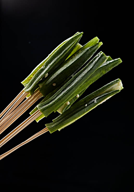冷锅串串鲜秋葵