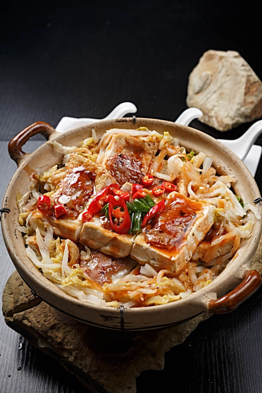 砂锅江东豆腐煲