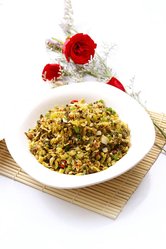 劉洋黃菜小炒梅干菜