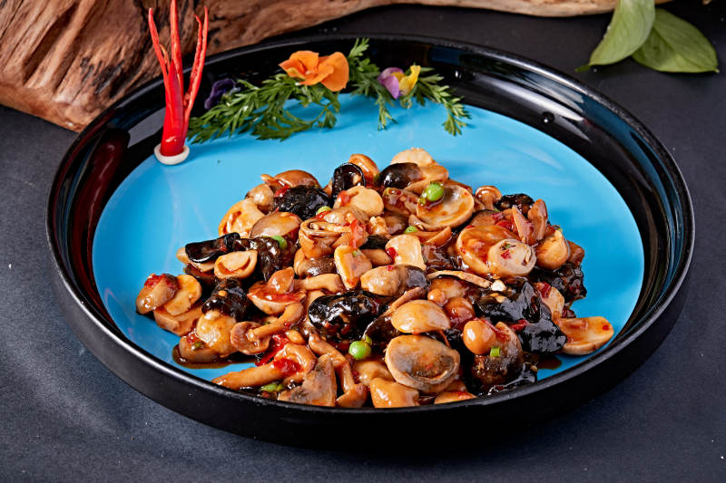 香辣小炒山珍菌