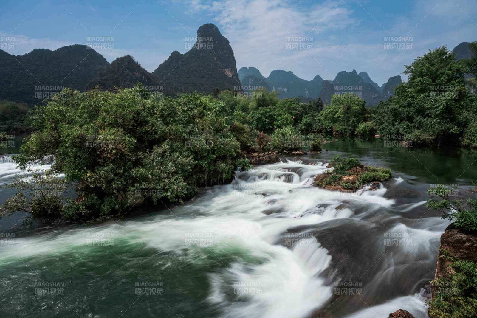 廣西崇左侗那嶼灣風光