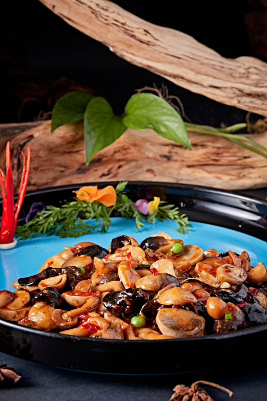 香辣小炒山珍菌