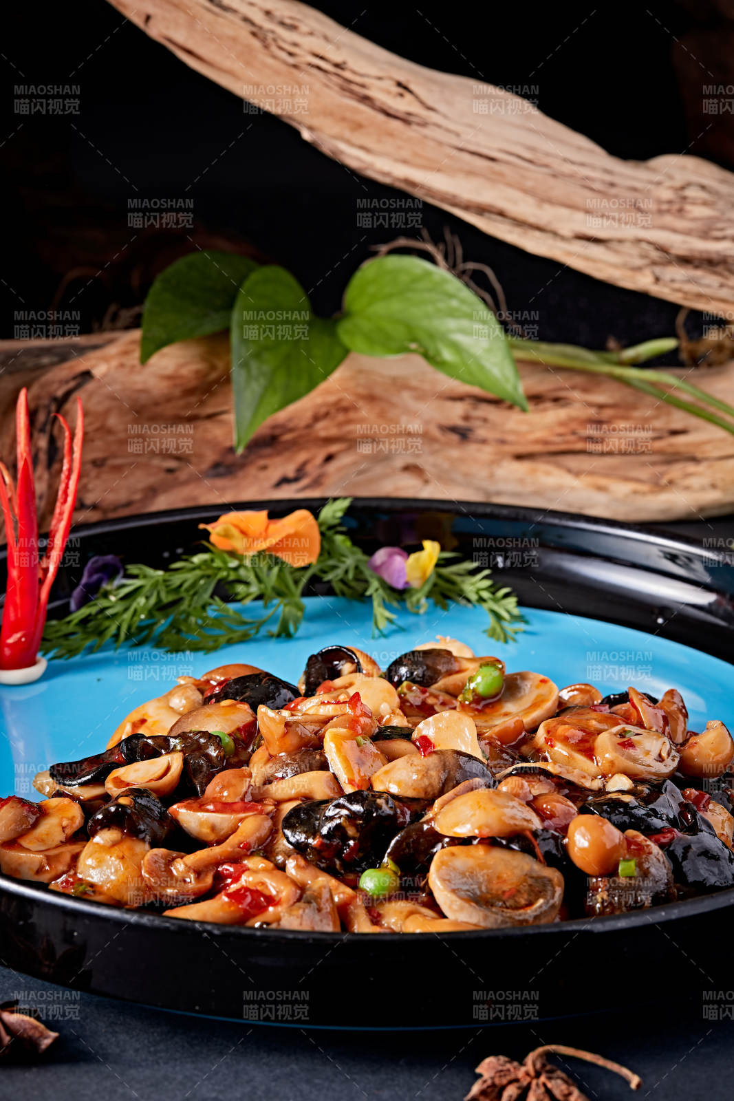 香辣小炒山珍菌