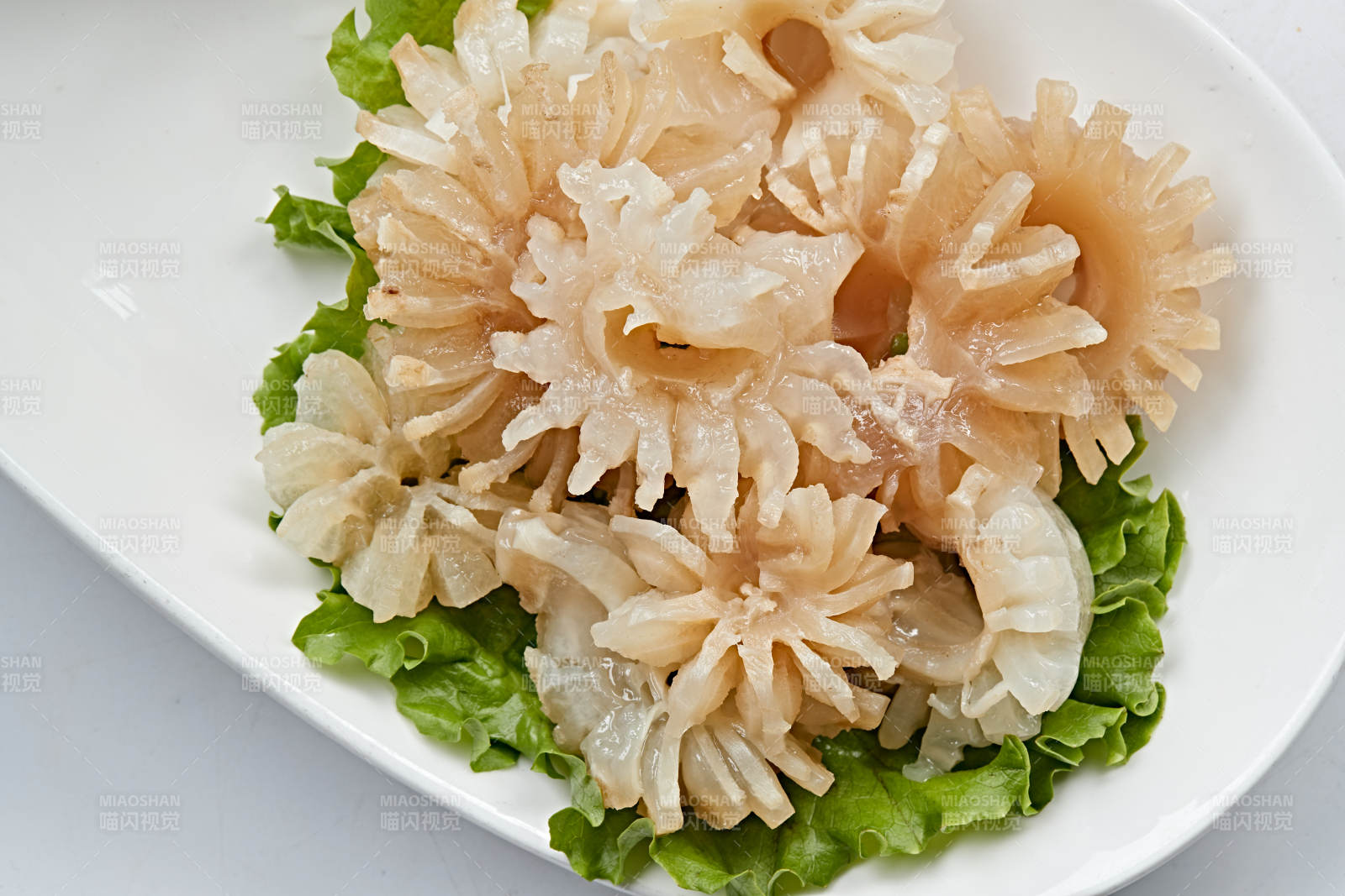 火锅食材牛鞭花