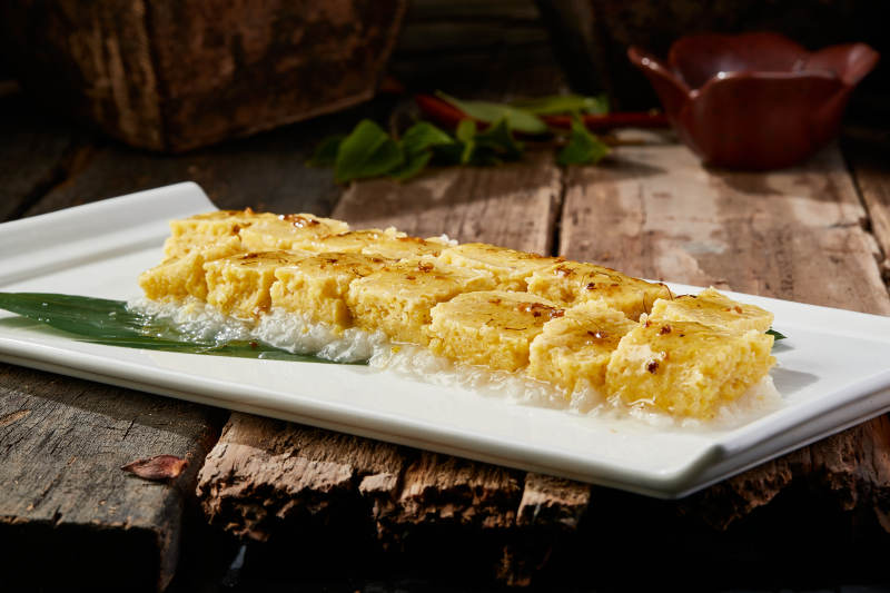 桂花蜂蜜醸小米糯米涼糕