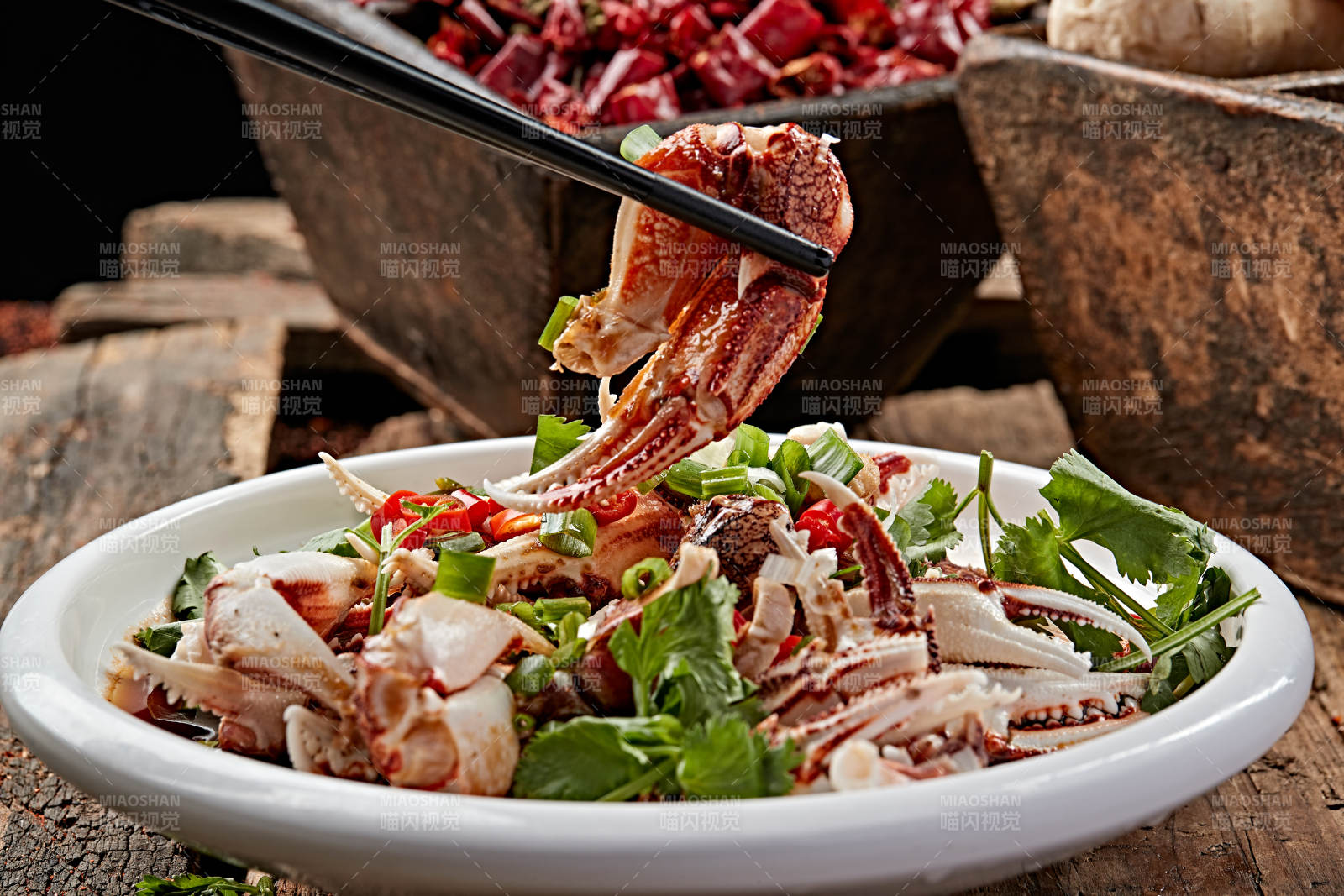 生淹小海鲜生淹蟹钳