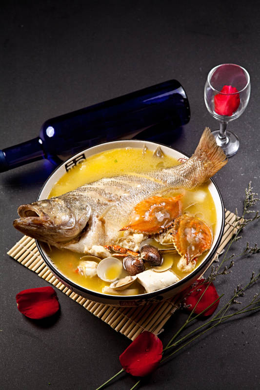 濃湯生猛海鮮燴