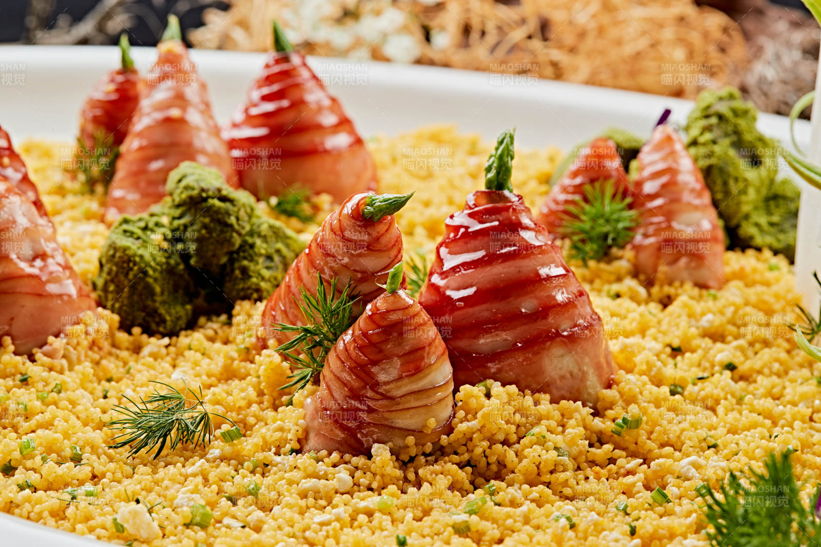 金米培根卷芦笋