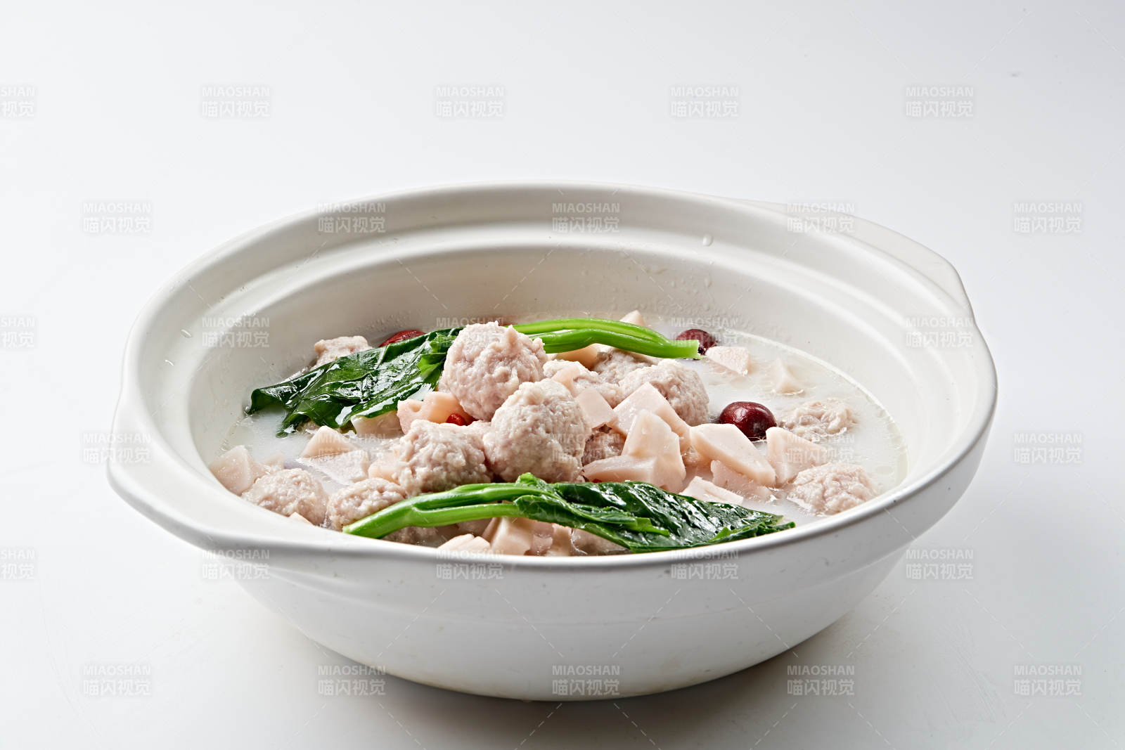 砂锅莲藕丸子煲