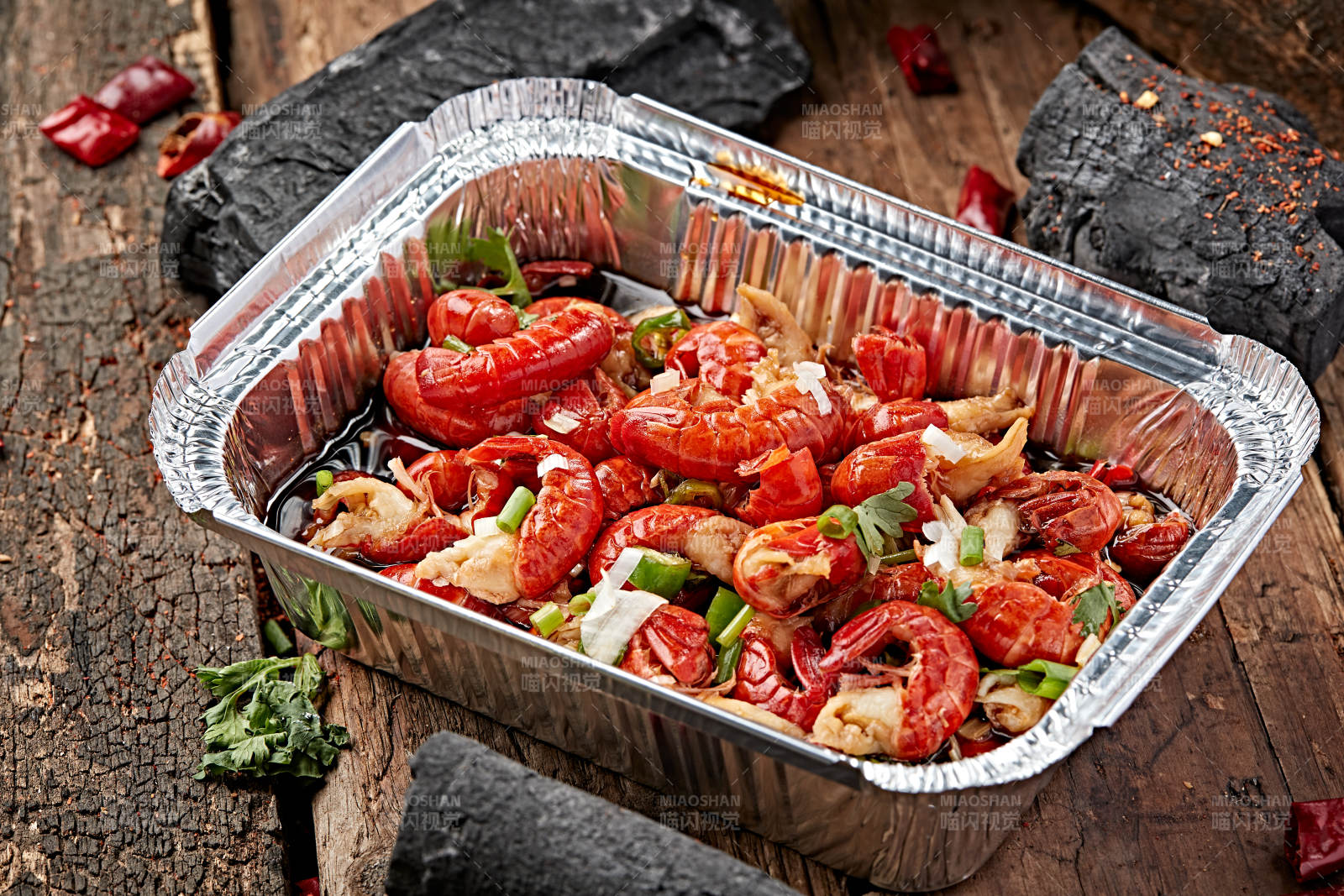 炭烤锡纸小龙虾尾