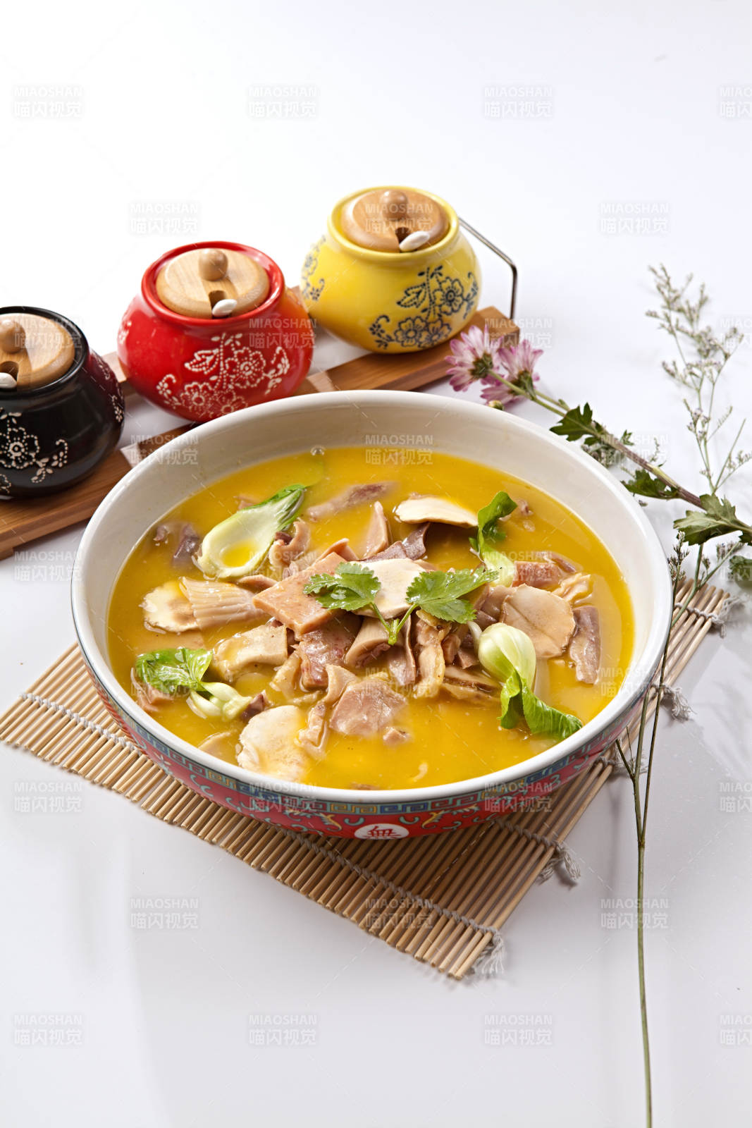 番茄酸汤汆丸子