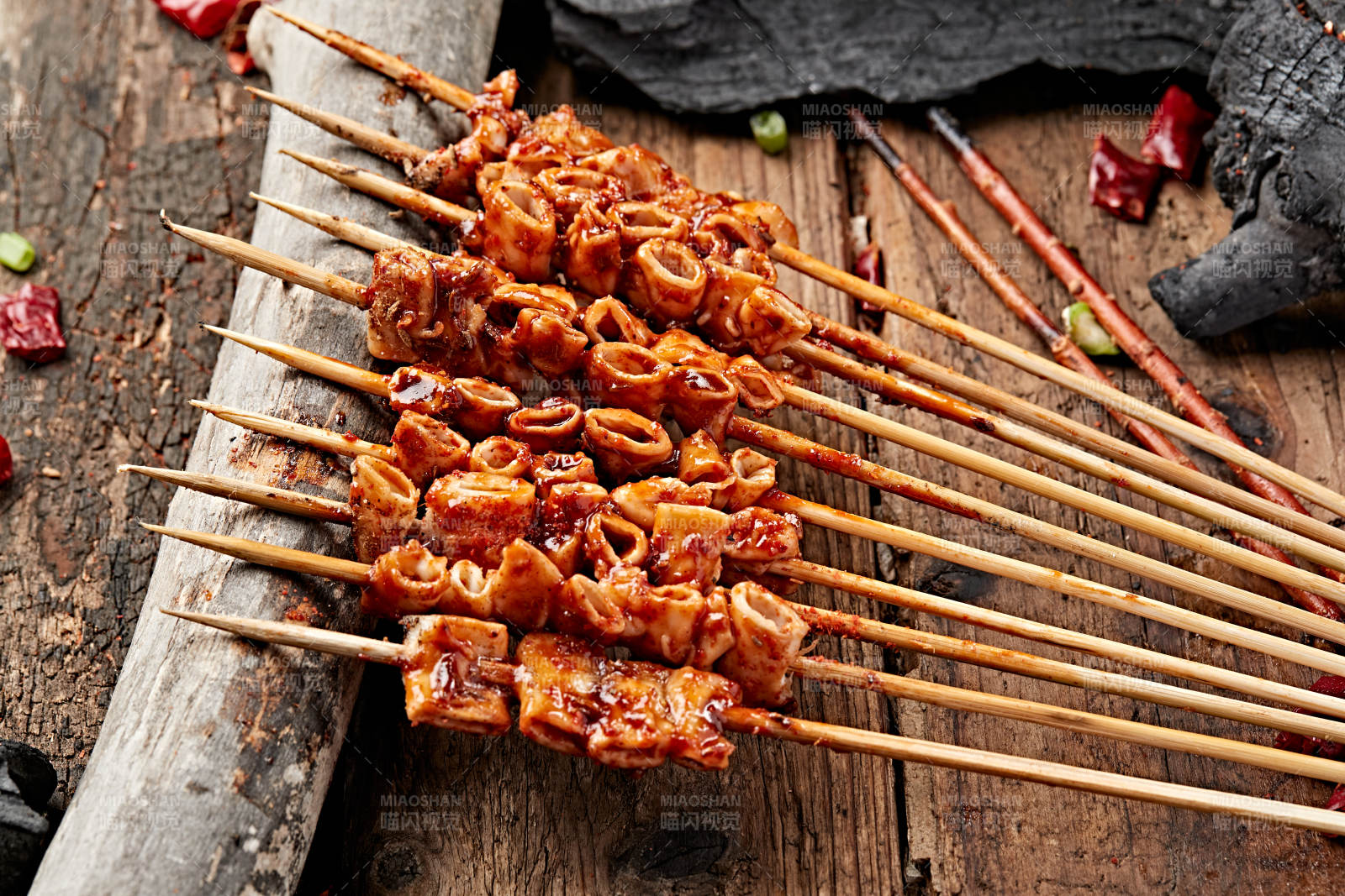 炭烤牛心管黄喉