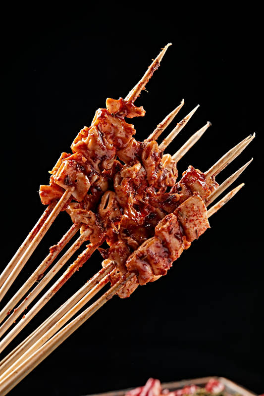 炭烤牛心管黄喉