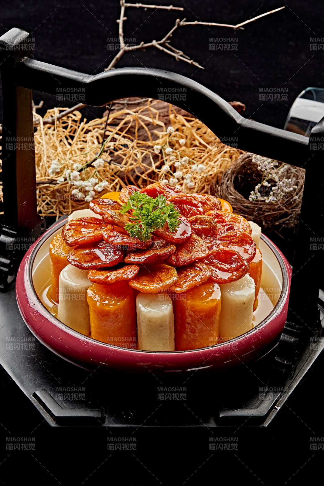 糖水山药红薯焗杏干