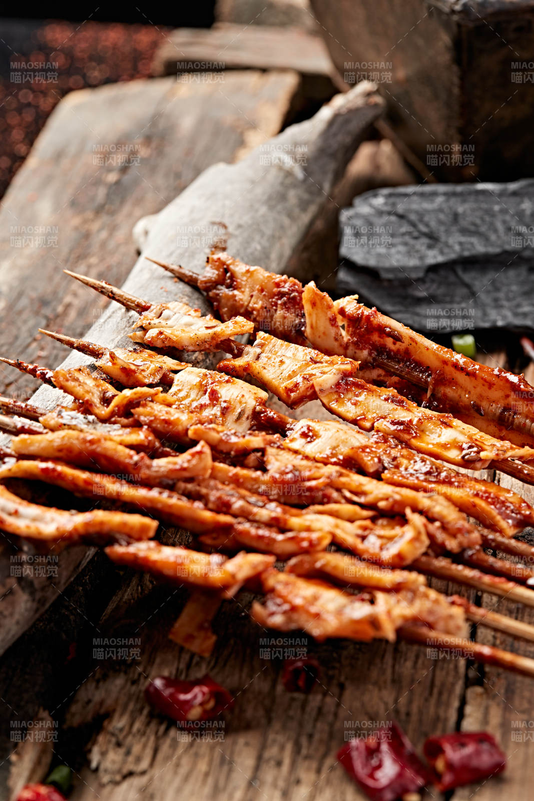 炭烤羊板筋