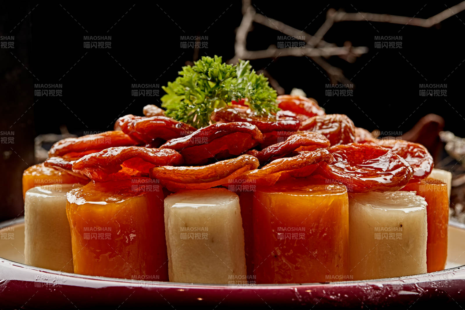 糖水山药红薯焗杏干