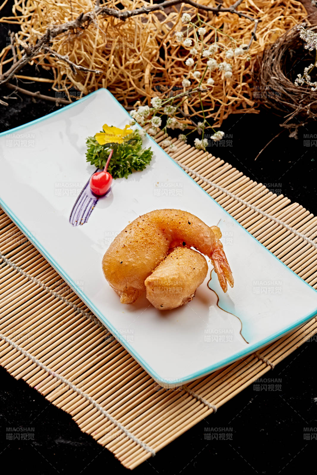 位菜油炸泡泡下