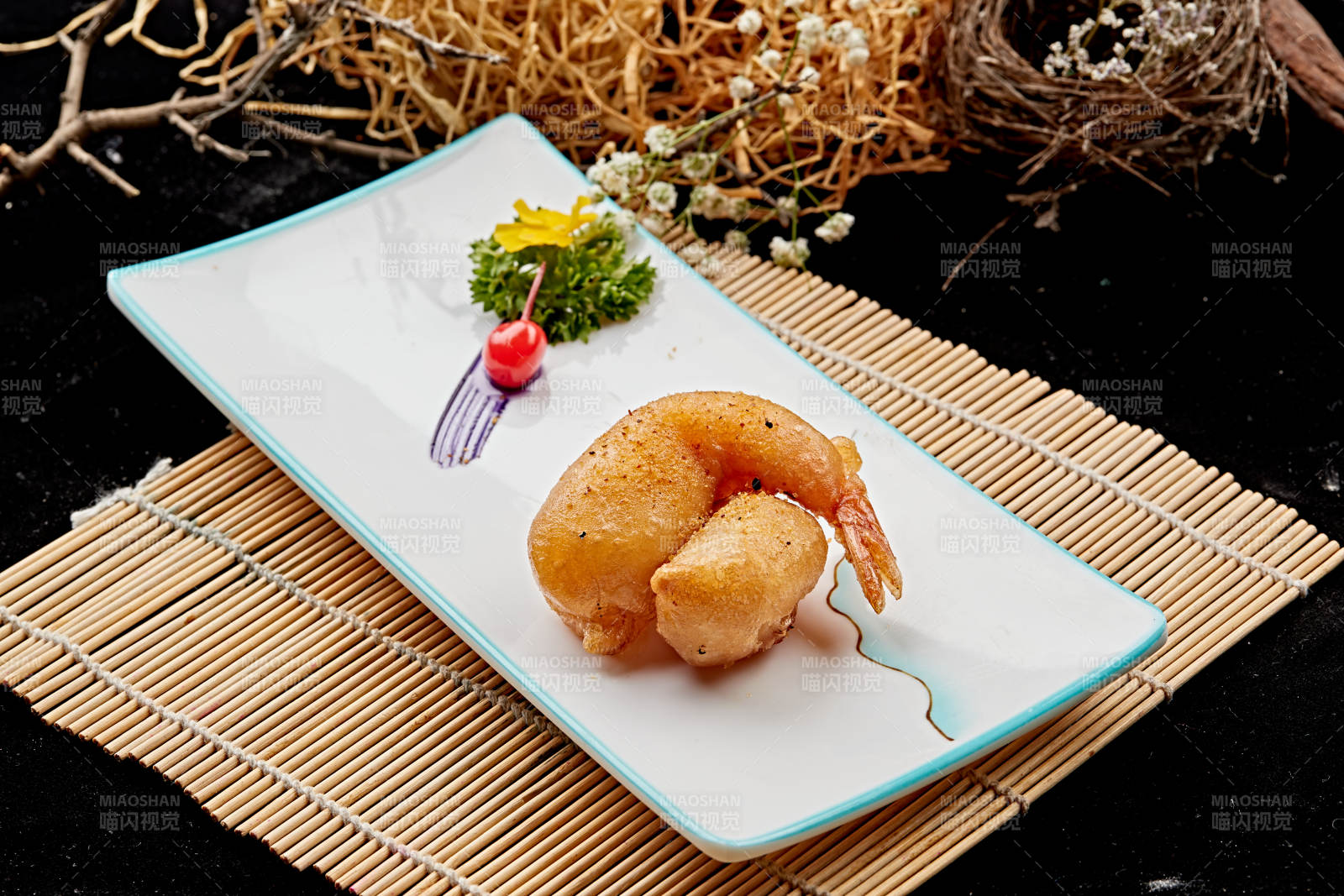 位菜油炸泡泡下