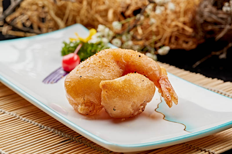 位菜油炸泡泡下