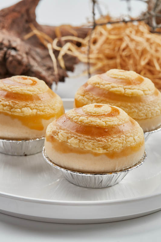 美味茶餐港式菠萝叉烧包