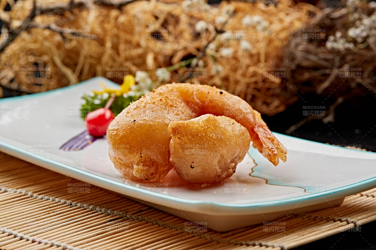 位菜油炸泡泡下