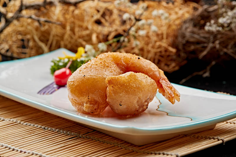 位菜油炸泡泡下