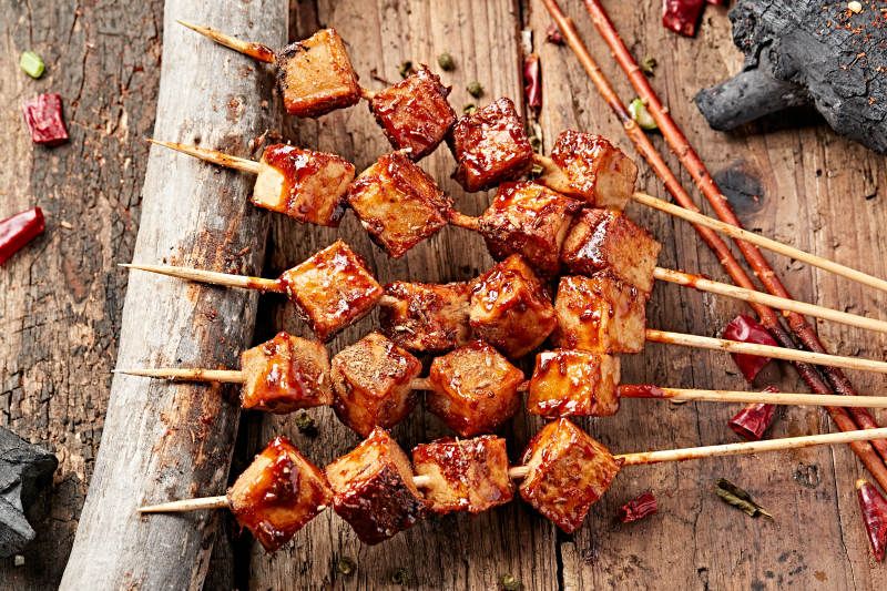 炭烤美味鱼豆腐