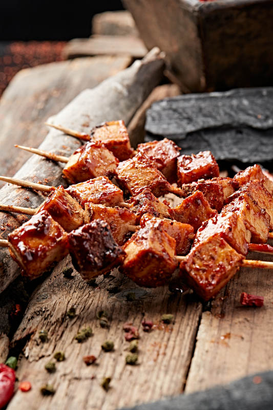 炭烤美味魚豆腐