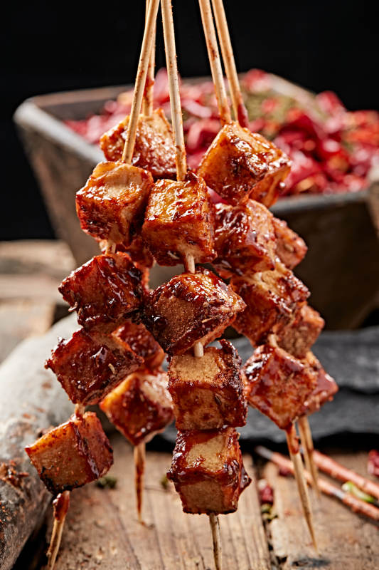 炭烤美味魚豆腐