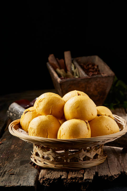 面豆馅开花黄馍馍