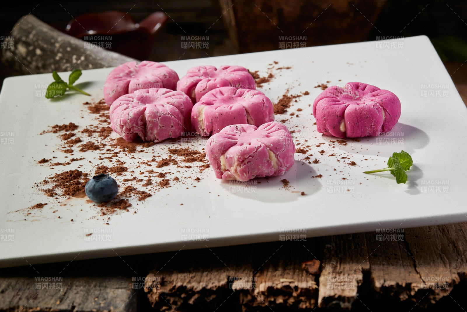 自制櫻花形狀的美味榴蓮酥