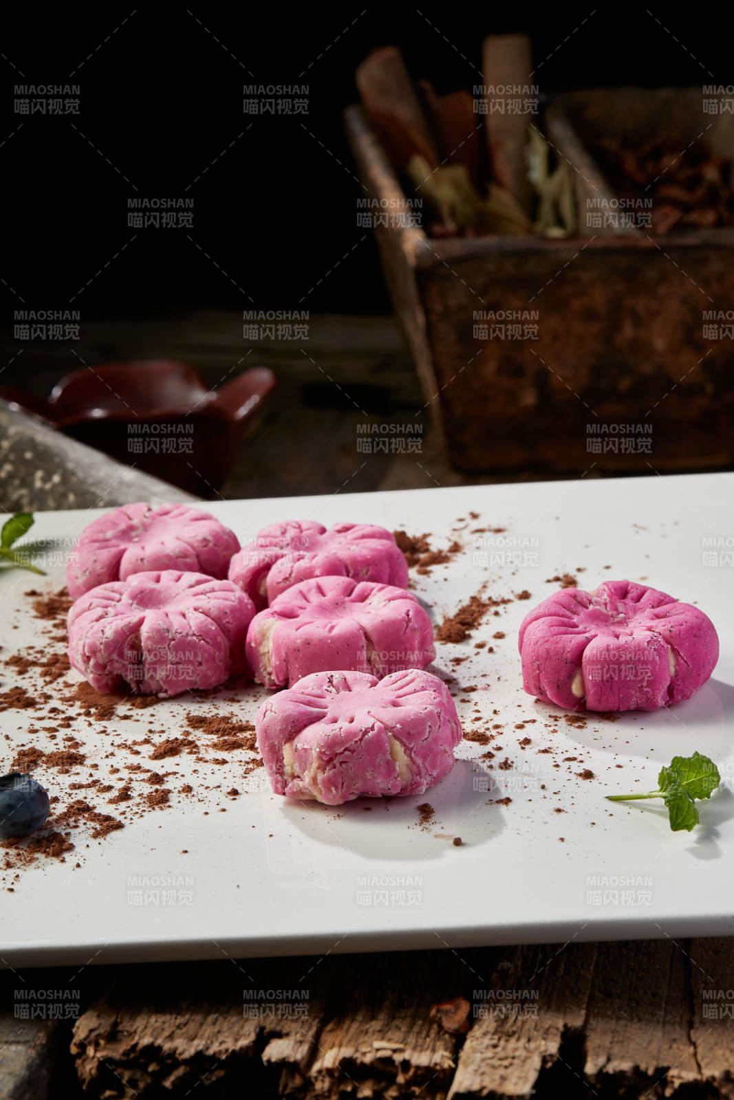 自制櫻花形狀的美味榴蓮酥