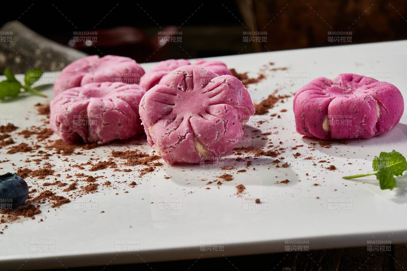 自制櫻花形狀的美味榴蓮酥