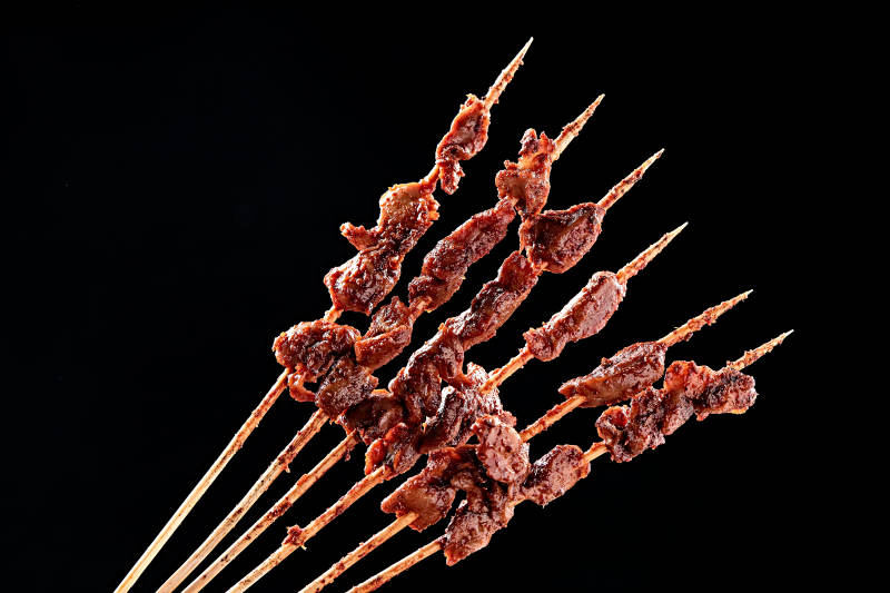 炭烤美味鸡胗子