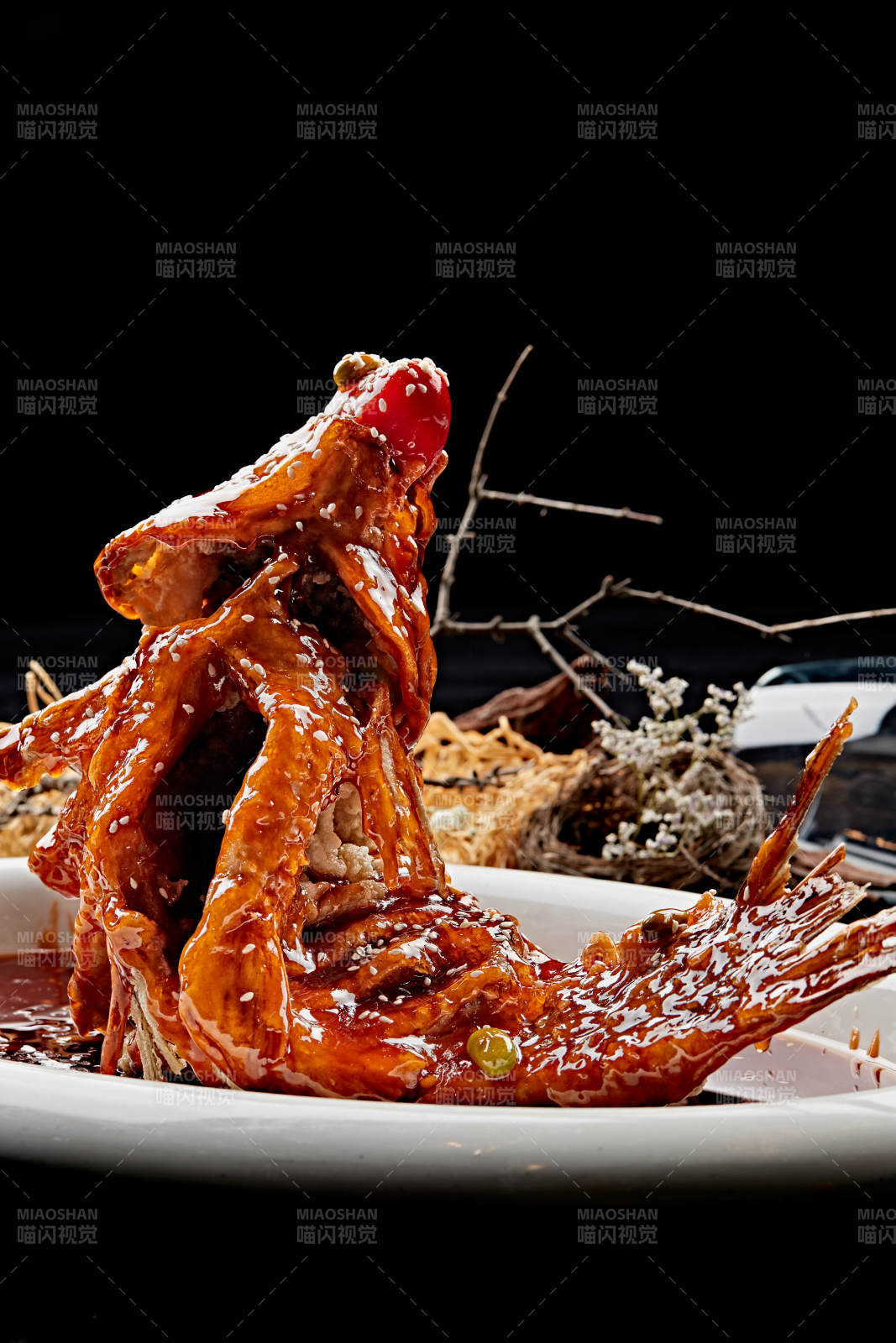 茄汁糖醋干炸鱼