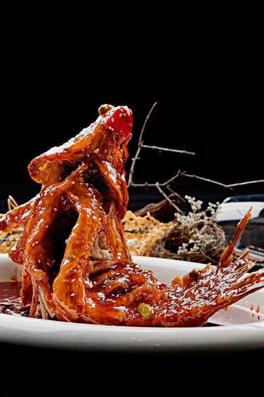 茄汁糖醋干炸鱼